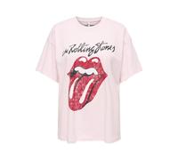 ONLY T-Shirt ONLROLLING rosa | L