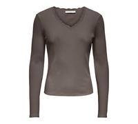 Onlsara Sharai L/S V-Neck Top JRS Noos