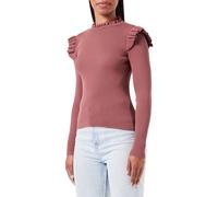 ONLSIA Sally Ruffle LS Pullover KNT NOOS