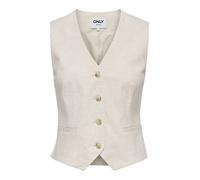 ONLY - ONLSIESTA S/L LINEN BL VEST TLR Moonbeam - Gr. - 34