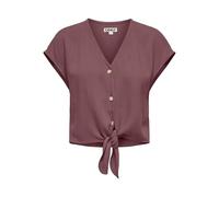 Onlsiesta Ss Knot Lin Bl Shirt PNT Noos