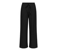 ONLY - ONLSMILLA WIDE TIE PANT JRS Black - Gr. - L