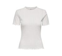 ONLY - ONLTENNA O-NECK S/S TOP JRS NOOS Cloud Dancer - Gr. - XS