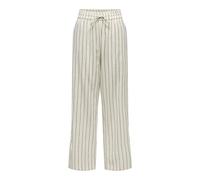 ONLY Losse Fit Stoffhose aus reiner Baumwolle Modell 'TIZIANA' in Offwhite, Größe S