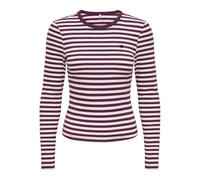 ONLY - ONLVAL L/S O-NECK STRIPE TOP JRS Fig - Gr. - S