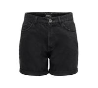 Only Vega Mom High Waist Denim Shorts Schwarz XS Frau (Herstellerartikelnummer: 15230571-BlackDenim-XS)