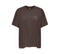 ONLY - ONLVIVVI S/S LOVELY TOP JRS Chocolate Martini - Gr. - S