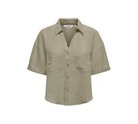 Onlwindy Life S/S Linen Bl Shirt PNT