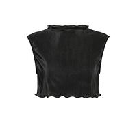 ONLY A/S Damen Onlnishe Sl Cropped Cs Jrs Top, Schwarz, L EU