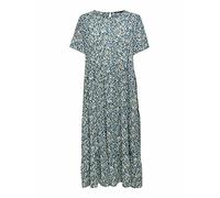 ONLY Abigail Life Short Sleeve Printed Midi Dress