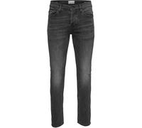 PIECES Herren Onsloom Black Washed Dcc 0447 Noos | Slim fit jeans