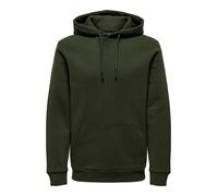 ONLY and SONS ONSCERES HOODIE SWEAT NOOS Kapuzenpullover grün in S