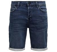 ONLY and SONS ONSPly Life Reg D Blue Slim Fit Short blau in XL