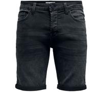 ONLY and SONS Ply Life Reg Short schwarz in S