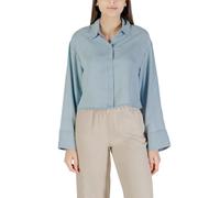 Only Azurblaues Lyocell-Hemd für Frühling/Sommer - Größe: M