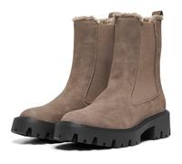ONLY BETTY-9 WARM FÜTTERTE Polyurethan Damen Braune Stone Absatz Stiefeletten EU 39/UK 6