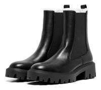 ONLY BETTY-9 WARM FÜTTERTE Polyurethan Damen Schwarze Absatz-Stiefeletten EU 38 / UK 5