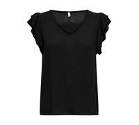 ONLY Bluse "Chiara" in Schwarz - Größe XS | Damen Blusen