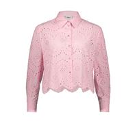 Only Relaxed Fit Hemdbluse aus reiner Baumwolle Modell 'VALAIS' in Rosa, Größe S