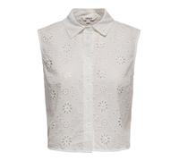 ONLY - ONLALITHEA SL SHORT EMB SHIRT WVN Bright White - Gr. - M