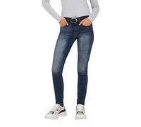 Only Blush Life Mid Waist Skinny Ankle Jeans
