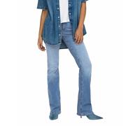 Only Skinny-fit-Jeans ONLBLUSH MW BACK POCK FLA TAI222 DNMNOOS Damen Gr. XL (42) L30 blau