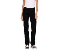 Only Blush Jeans Straight Fit in tiefem Schwarz M-L32 Straight Fit