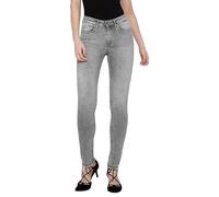 Only Blush Mid Waist Skinny Ankle Raw Rea0919 Jeans