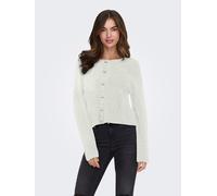 ONLY Cardigan in Creme - Größe L | Damen Pullover Cardigans