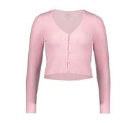 Only Regular Fit Strickjacke mit Perl-Optik-Knöpfen Modell 'RICA LIFE' in Rosa Melange, Größe M