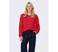 ONLY Cardigan in Rot - Größe XS | Damen Pullover Cardigans
