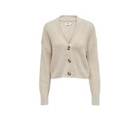 Only Strickjacke ONLCAROL Damen Ecru Größe XS