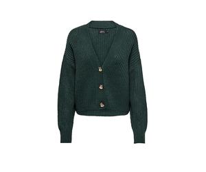 ONLY Cardigan ONLCAROLSPRING dunkelgrün | XL