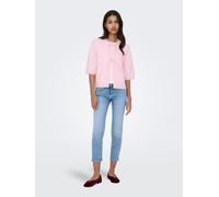 Strickjacke ONLY "ONLSIMONI 2/4 BOW CARDIGAN KNT NOOS", Damen, Gr. M, potpourri, Strick, Obermaterial: 74% Polyacryl, 24% Polyester, 2% Elasthan, meliert, unifarben, relaxed fit normal, Rundhals, Stri