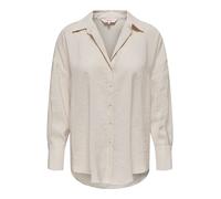 ONLY Carmakoma Bluse in Beige - Größe 46 | Damen Blusen