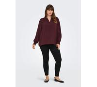 ONLY Carmakoma Damen Carmetta Life V-Neck Top WVN Noos Carmetta Life V-Neck Top WVN Noos (1er Pack)