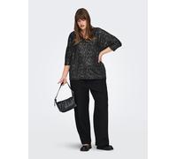 ONLY Carmakoma Bluse in Schwarz - Größe 42/44 | Damen Blusen