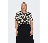 ONLY Carmakoma Bluse in Schwarz - Größe 42 | Damen Blusen