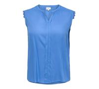 ONLY Carmakoma Blusentop in Hellblau - Größe 44 | Damen Blusen