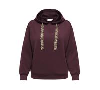 ONLY CARMAKOMA - CARALINA LIFE LEO DETAIL HOOD BOX JRS Decadent Chocolate - Gr. - M-46/48