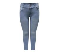 Only Carmakoma Caranna Hw Skinny ANK DNM Ana Noos | Skinny Fit, Knöchellang, Casual, Bei max. 30 grad im schongang waschen