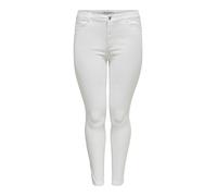 ONLY CARMAKOMA - CARAUGUSTA HW SKINNY WHITE DNM NOOS white - Gr. - 32