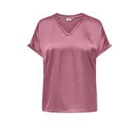 ONLY CARMAKOMA - CARBRYNJA S/S IN-ONE TOP WVN heather rose - Gr. - 54