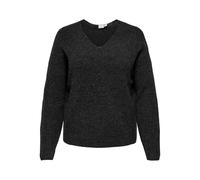 ONLY CARMAKOMA Carcamilla V-Neck L/S Pullover KNT Noos