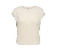ONLY CARMAKOMA - CARCLAUDIA S/S GLITTER TOP JRS NOOS Cloud Dancer - Gr. - 52
