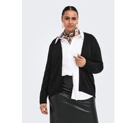 ONLY CARMAKOMA - CARPRINCESS LS SHORT CARDI NOOS Black - Gr. - 48