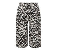 ONLY CARMAKOMA - CARELITE CULOTTE PANTS AOP Black - Gr. - 44
