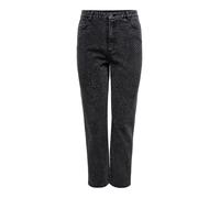 ONLY CARMAKOMA - CAREMILY HW STRAIGHT RHS DNM GUA BF washed black - Gr. - 43/32
