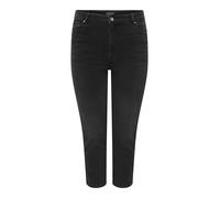 ONLY CARMAKOMA - CAREMILY STRETCH HW STR ANK DNM TAI308 Washed Black - Gr. - 32