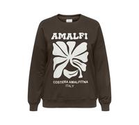 ONLY CARMAKOMA - CARESMARA L/S O-NECK SWEAT JRS Chocolate Martini - Gr. - M-46/48